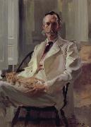 Man with the Cat Cecilia Beaux